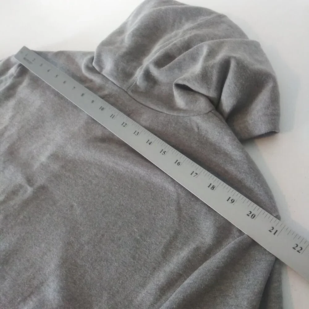 Aeropostale  Men's size L gray and white hoodie sweatshirt - Picture 9 of 14